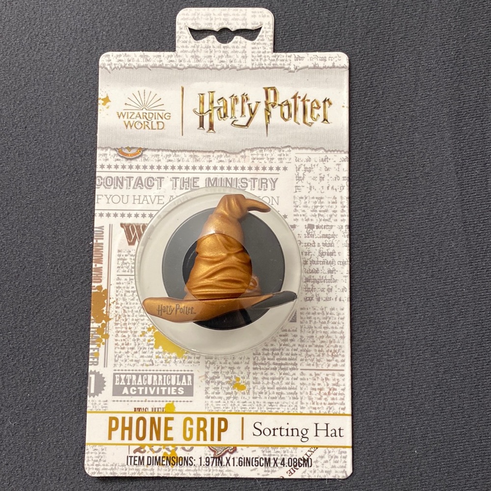 NWT Harry Potter Sorting Hat phone grip